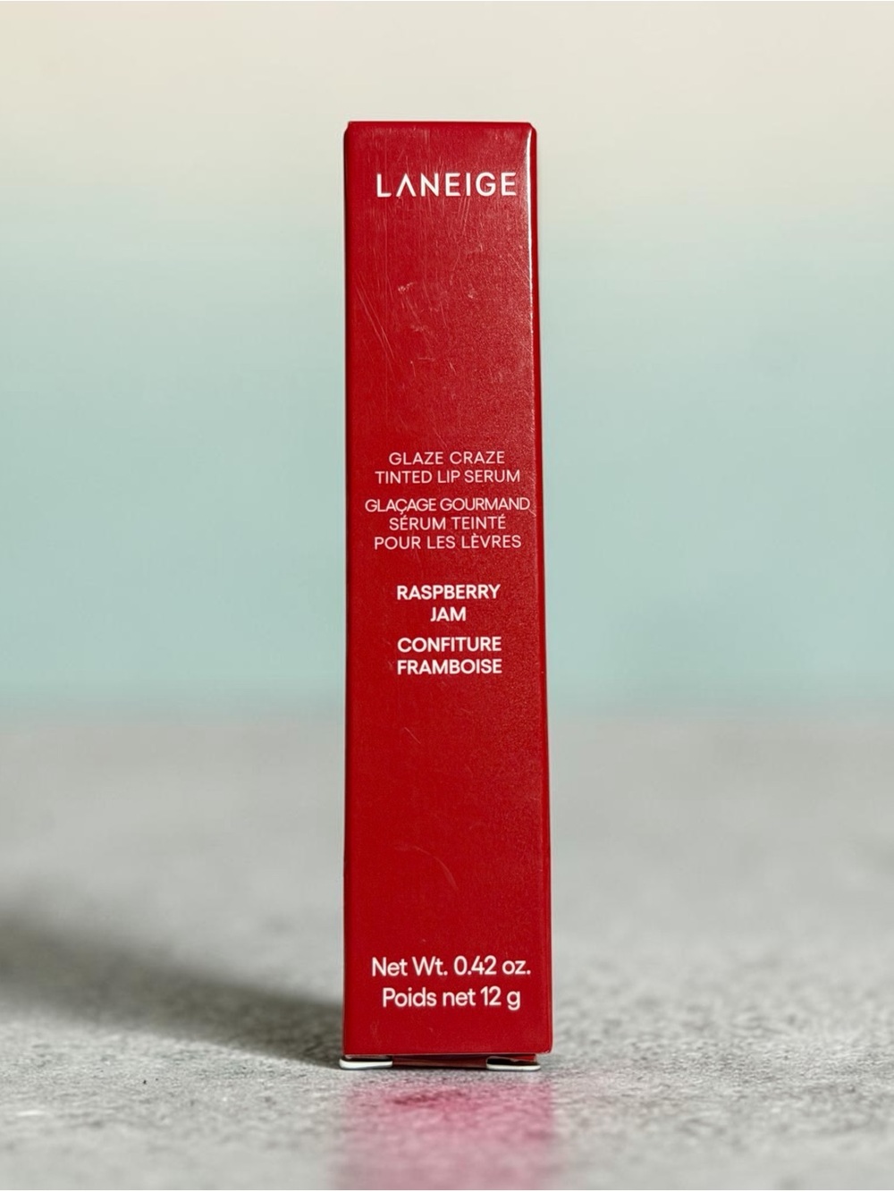 LANEIGE Glaze Craze Tinted Lip Serum — Raspberry Jam Red